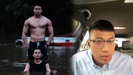 Ramai tak keruan tengok Noki K-Clique ‘flex’ badan, aksi naik rakit tak pakai baju jadi tumpuan