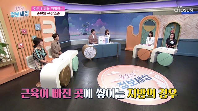 나이가 들수록 빠지는 근육이 불러오는 질병 ‘암’ TV CHOSUN 210922 방송