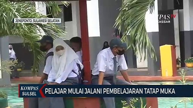 Pelajar Mulai Jalani Pembelajaran Tatap Muka
