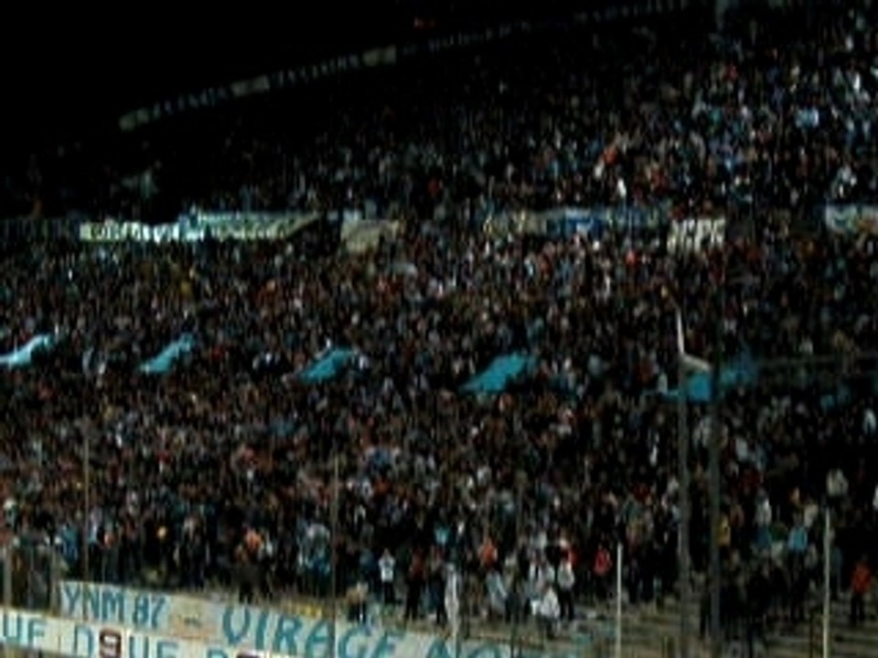 OM-Auxerre Virage Nord Quand Le virage Se Met à Chanter...