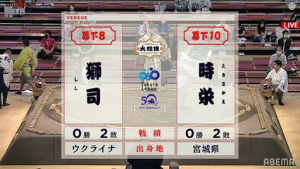 Shishi vs Tokisakae - Aki 2021, Makushita - Day 6