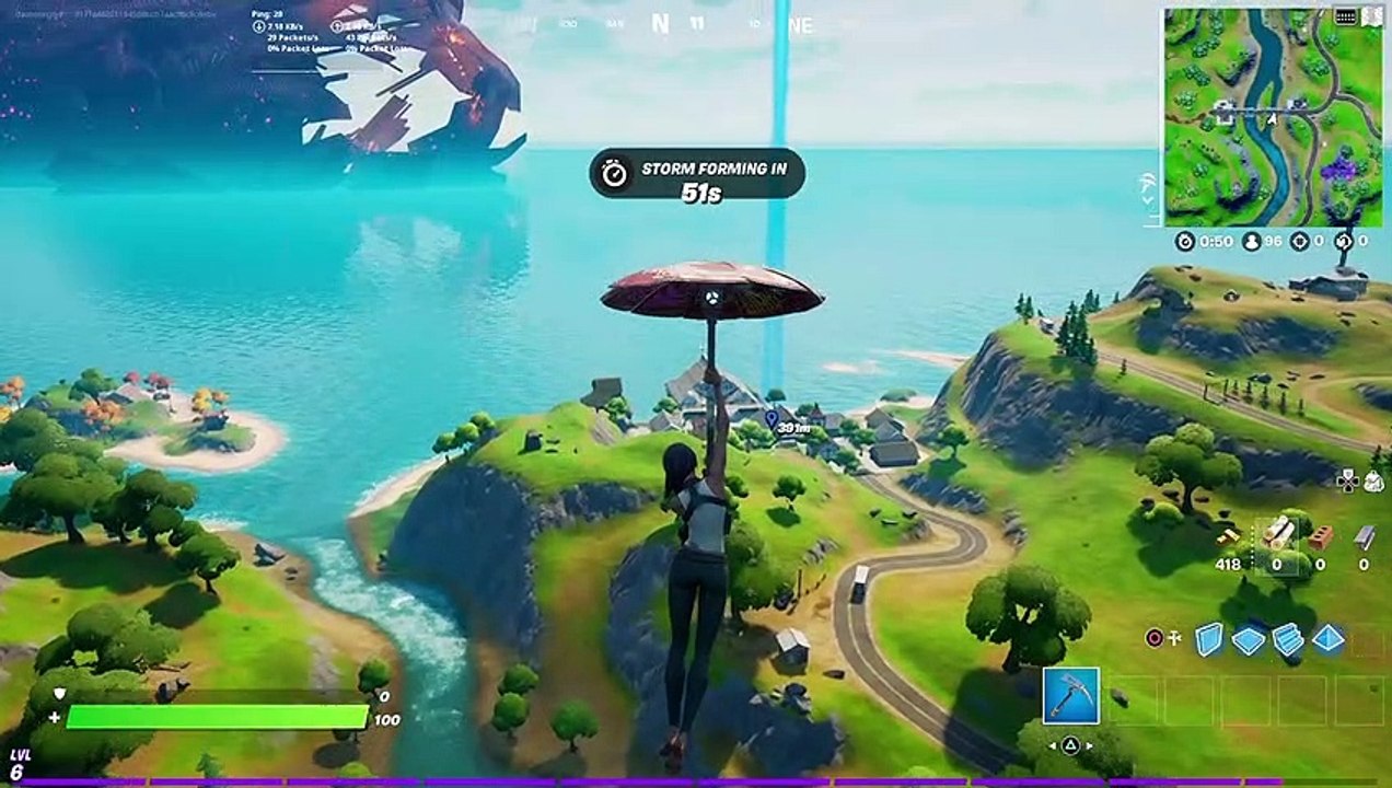 Build Structures at Craggy Cliffs Fortnite