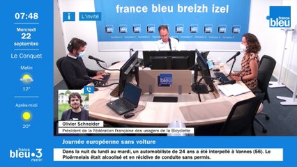 Olivier Schneider, président de la Fédération des usagers de la bicyclette