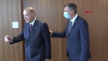 Son dakika haberleri... Cumhurbaşkanı Erdoğan, Slovenya Cumhurbaşkanı Pahor'la ikili görüştü
