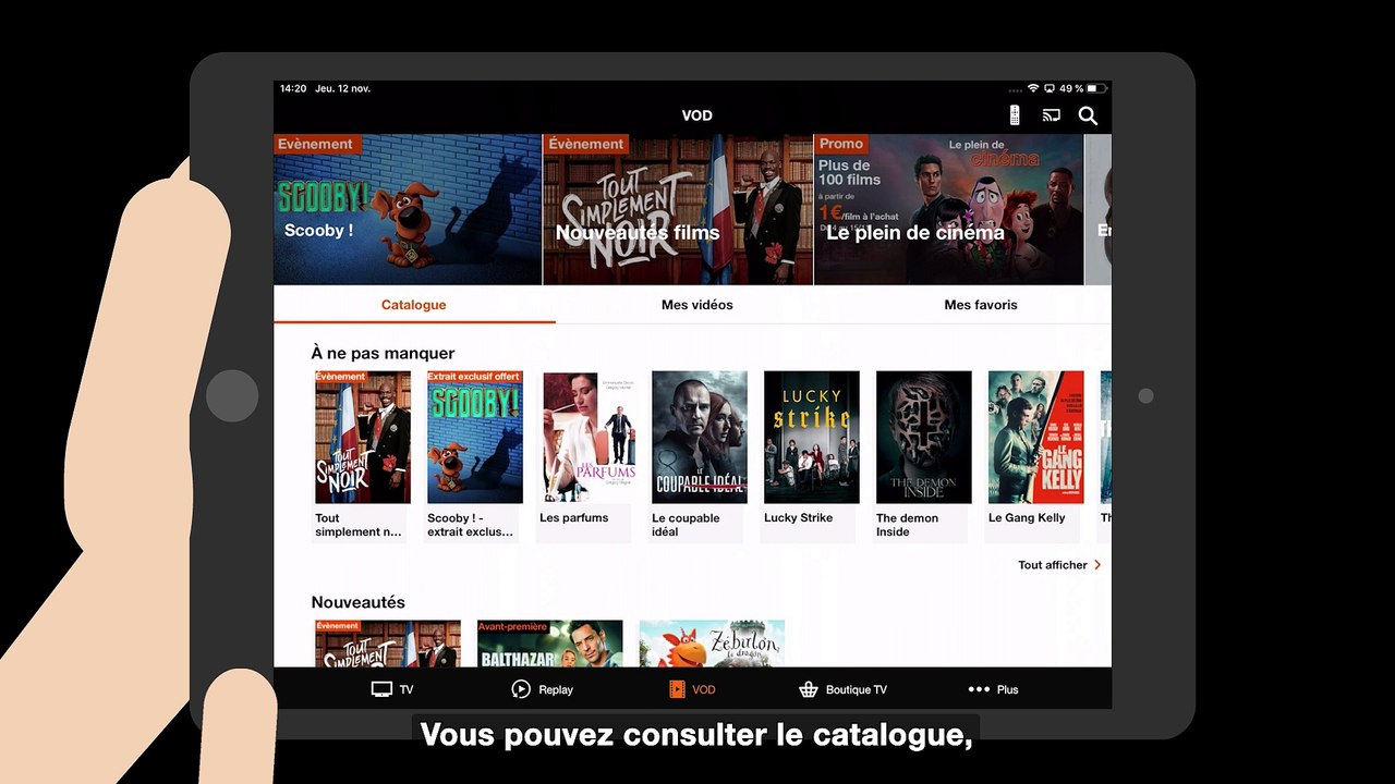 La TV d'Orange en direct, le Replay ou la VOD sur tous mes écrans - Orange