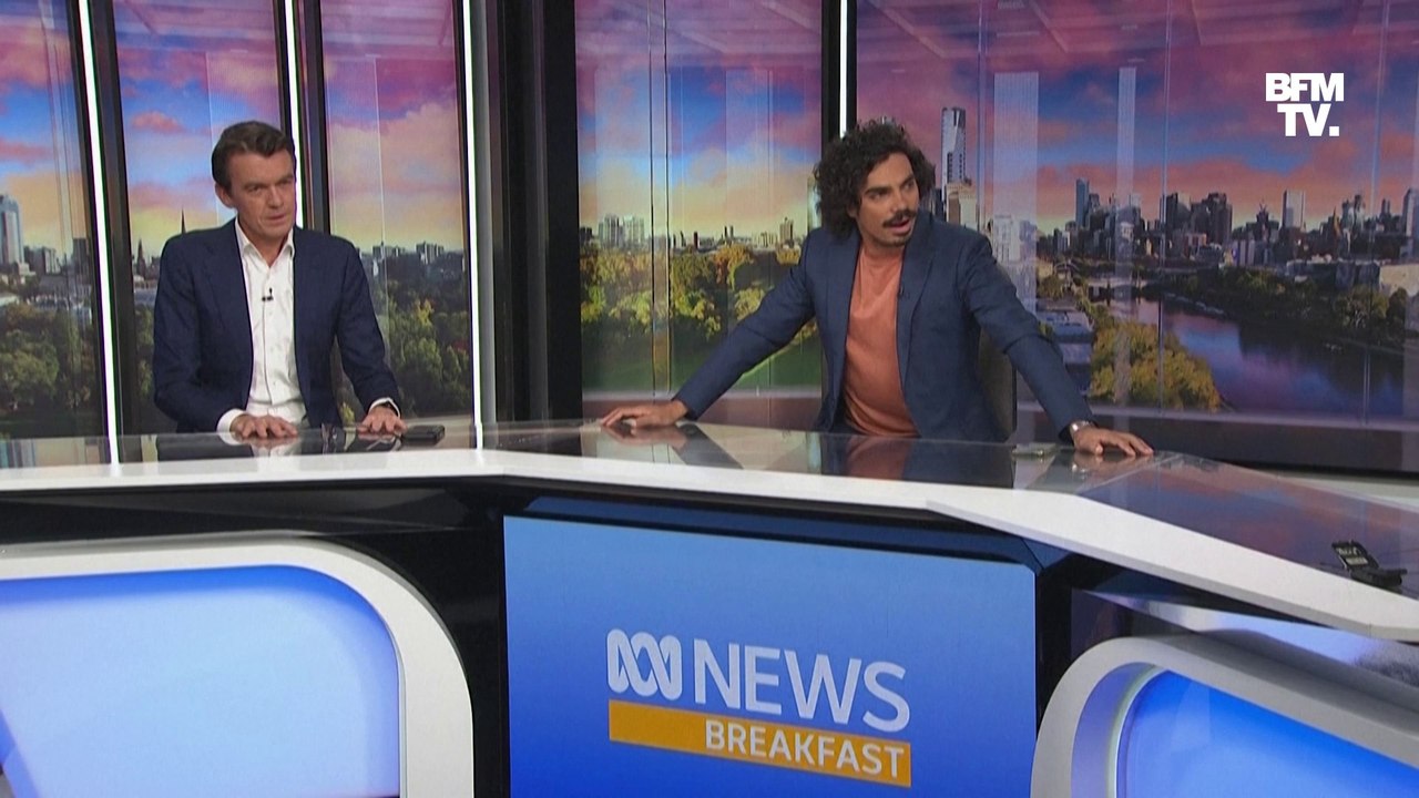 Séisme à Melbourne: les présentateurs d'une émission TV perturbés par la secousse
