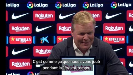Koeman : "Ce n'est plus le Barça d'il y a 8 ans"