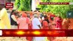 महंत नरेंद्र गिरि को बाघंबरी मठ के बगीचे में दी जा रही है भू-समाधि, देखें वीडियो