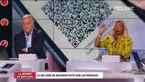 Le monde de Macron: Le QR Code de Macron fuite sur les réseaux sociaux - 22/09