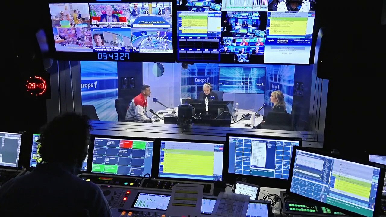 Greg Yega, candidat de téléréalité et Florence Fayard, productrice