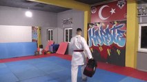 Avrupa şampiyonu karatecinin hedefi dünya şampiyonluğu