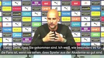 Guardiola lobt Akademie-Spieler: 