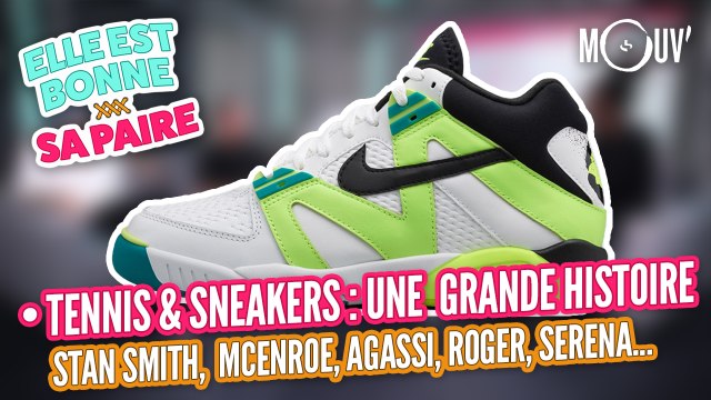 TENNIS & SNEAKERS : une grande histoire | Stan smith, McEnroe, Agassi, Serena Williams...