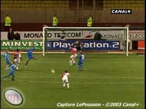 Ludovic Giuly - Monaco vs Auxerre (2003-2004)