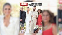 La boda de Elena Furiase y Gonzalo Sierra protagoniza la portada de ¡Hola!