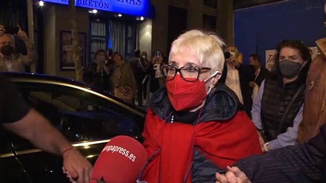 La emoción de Concha Velasco al despedirse de los escenarios: Hoy estoy especialmente triste