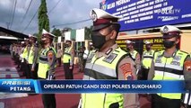Hari Kedua Operasi Patuh Candi 2021, Satlantas Polres Sukoharjo Gencarkan Sosialisasi Prokes