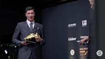 Soulier d'Or - Lewandowski reçoit son trophée