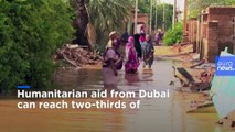 Aid sent to help the cholera outbreak, refugees crisis and flood victims in Sudan and Ethiopia