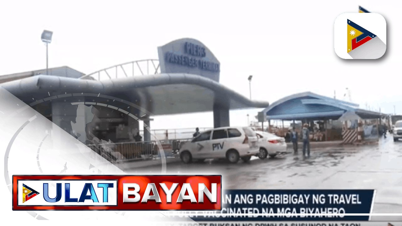 Cebu City LGU, pinag-aaralan ang pagbibigay ng travel incentives sa fully vaccinated na mga biyahero; Panuntunan sa pagpapatupad ng travel incentives, inaayos pa