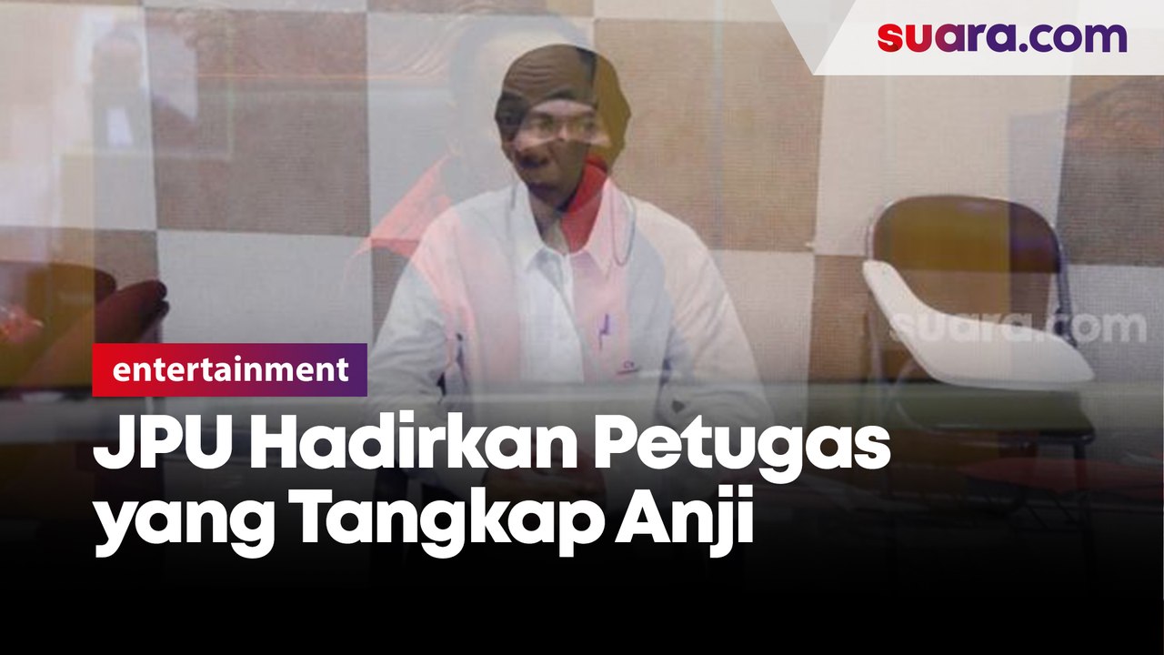 Sidang Dilanjutkan, JPU Hadirkan Petugas yang Menangkap Anji