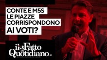 M5S e Conte, le piazze corrispondono ai voti?