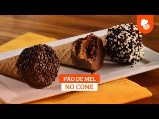 Pão de Mel no Cone
