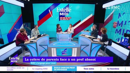 RMC s’engage pour vous : La colère de parents face à un prof absent depuis un an - 22/09