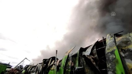 Şile'de fabrika yangını (3)