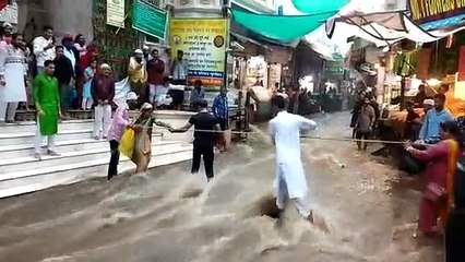 Heavy Rain: अजमेर में झमाझम बरसात , घरों-दुकानों में घुसा पानी