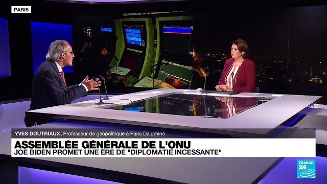 Biden promet une ère de diplomatie incessante , lors de son discours à l'Onu