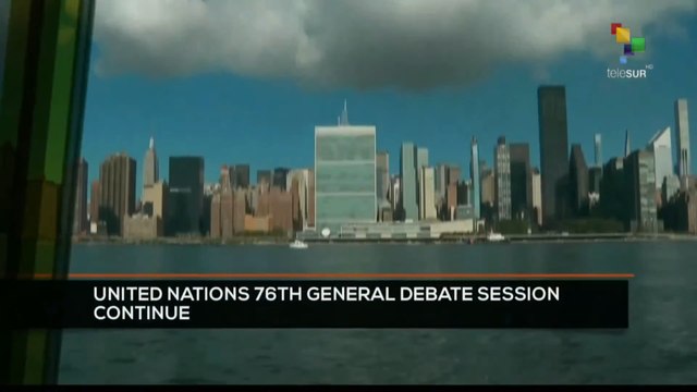 FTS 8:30 22-09: United Nations 76th General Debate Session continue