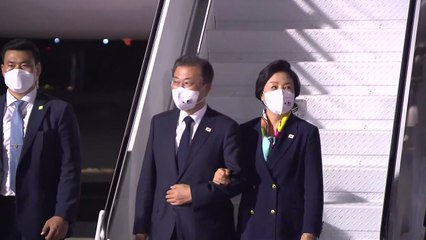 문 대통령 하와이 도착...한미 유해 상호 인수식 등 예정 / YTN