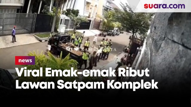 Viral Emak-emak Ribut Lawan Satpam Komplek di Kembangan, Begini Cerita Awalnya