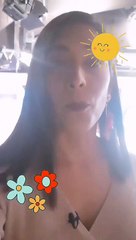 Pamela Acosta periodista saliendo a ver la salida del sol por primavera oooohhh!!!