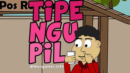 Tipe - Tipe Orang Ngupil _ Animasi Kartun Lucu