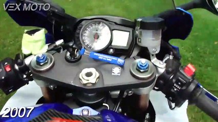 SUZUKI GSXR 1000RR COMPILATION (2001 - 2017) sounds, appearance