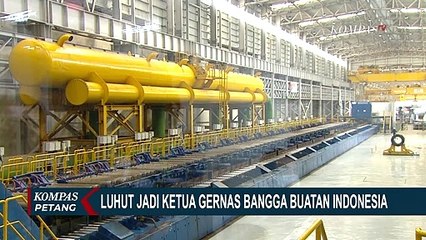 Presiden Jokowi Pilih Luhut Jadi Ketua Gerakan Nasional Bangga Buatan Indonesia