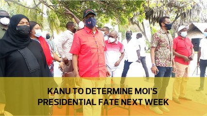 KANU to determine Moi's presidential fate next week