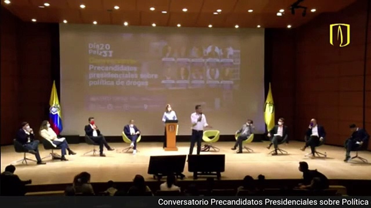 Gustavo Petro contra todos * Alejandro Gaviria, Rafael Nieto, Camilo Romero, Juan M Galán, Paloma Valencia, Juan C Echeverri, Juan F Cristo * Debate Sobre Política Antidrogas * Sep 21/2021