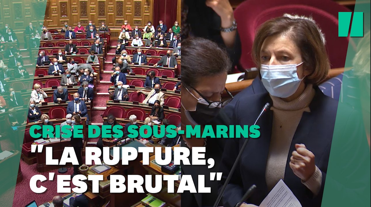 Parly copieusement huée au Sénat en s'expliquant sur la crise des sous-marins