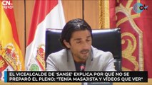El vicealcalde de 'Sanse' explica por qué no se preparó el Pleno: 