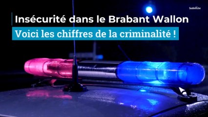 Insécurité dans le Brabant Wallon : voici les chiffres de la criminalité