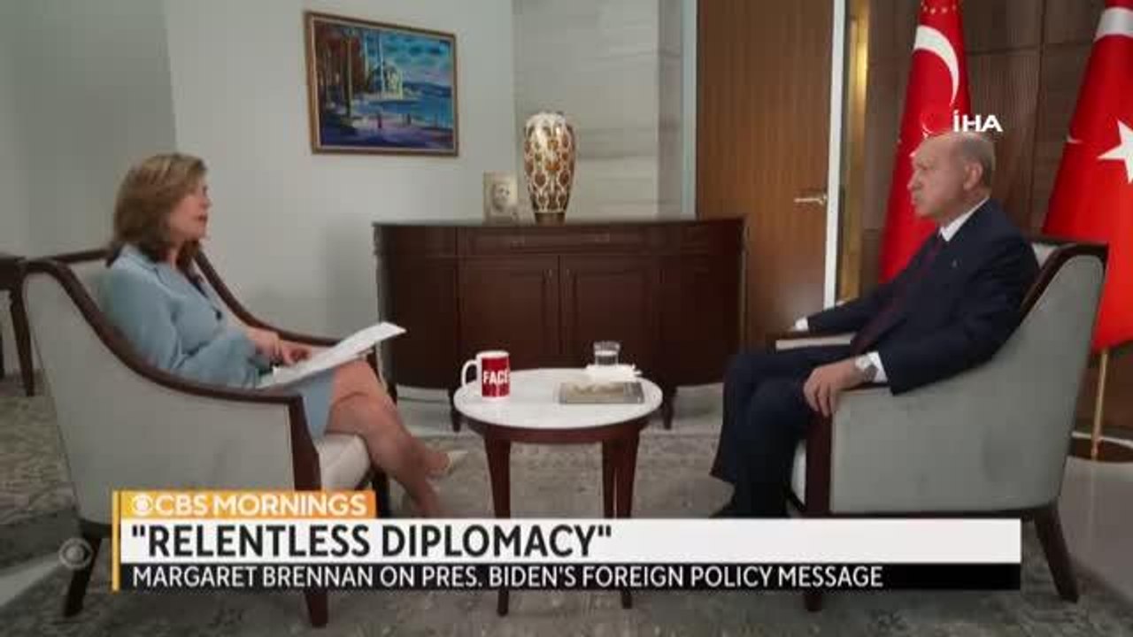 Cumhurbaşkanı Erdoğan, CBS televizyonuna konuştuCumhurbaşkanı Erdoğan: "Amerika orada niçin var? Önce bu soruların cevabını vermesi gerek""Ülkemize...