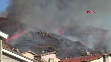 Son dakika haberi! İZMİR'DE MAKİLİK YANGINI