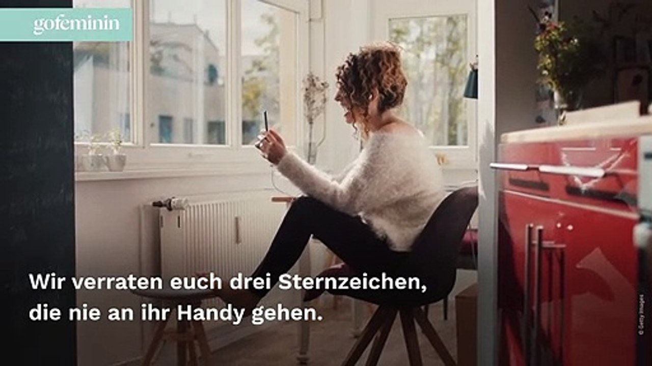 Diese 3 Sternzeichen gehen nie ans Handy