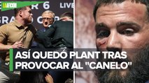 “No hables de mi madre”_ Canelo Álvarez reacciona a insulto de Caleb Plant en plena conferencia