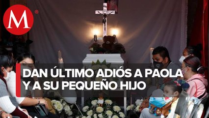 Realizan velorios de Paola y Dilan, victimas del derrumbe del cerro del Chiquihuite