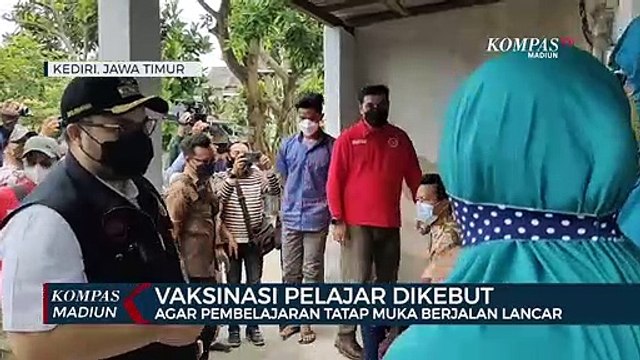 Vaksinasi Pelajar Dikebut, Agar Pembelajaran Tatap Muka Berjalan Lancar