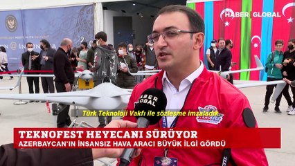 TEKNOFEST'te Azerbaycan Rüzgarı! Ülvi Mehdiyev'den ''Bilim Türkiye Projesi'' Müjdesi